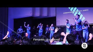 FirmanMu Kebenaran Breakthrough Worship Live Recording Lyric [upl. by Ahseela]