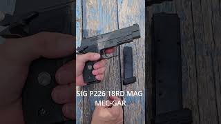 Sig Sauer P226 Magazines MECGAR 18RD 20RD [upl. by Atonsah184]