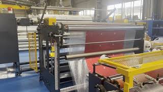 45 layer bubble film machine Nylon coextrusion bubble film machine Air Bubble FilmEPE Foam [upl. by Atidnan]