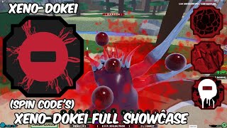 XenoDokei Full Bloodline Showcase II Shinobi Life 2 Spin codes [upl. by Peatroy267]