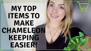 Top Items That Make Owning A Chameleon Easier [upl. by Ardnassak]