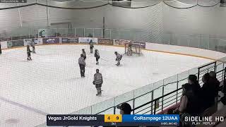 CoRampage 12UAA vs Vegas JrGold Knights 20240921 [upl. by Johannes]