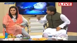 Yousaf Jan Angry in Live Program On Pashto Artists and Actor  K5F1 [upl. by Tniassuot]