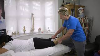 IASTM Fascial Tool Soft Tissue treatment on the gastrocnemius amp Soleus [upl. by Zedekiah]