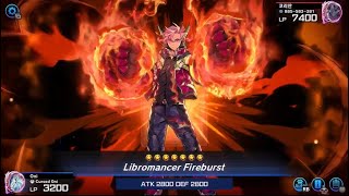 Libromancer Fireburst Summon Animation  YuGiOh Master Duel [upl. by Nonohcle]