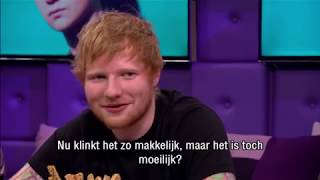 Ed Sheeran bet he can Play Any POP Song With Just 4 Chords  RTL LATE NIGHT [upl. by Ahkos]