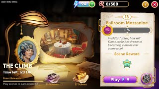 Junes journey Secrets 11 Scene 13 Ballroom Mezzanine Silhouette Mode 4K [upl. by Hebel950]