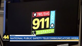 Dispatchers recognized for National Public Safety Telecommunications Week [upl. by Cis]