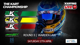 The Kart Championship 2024 Round 3 Warden Law  Saturday LIVE [upl. by Seppala548]