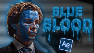 Blue Blood Tutorial I After Effects Guide [upl. by Nwahsud]