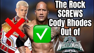 WWE TALK CODY SHOULD FINISH HIS STORY AGAINST ROMAN REIGNS AT WRESTLEMANIA 40 [upl. by Lemire]