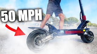 The Cheapest quot50 MPHquot Electric Scooter Ive Tested  Yume Raptor Review [upl. by Mairem]