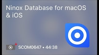 SCOM0647  Ninox Database for macOS amp iOS  Preview [upl. by Sanborn]