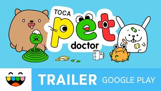 Help Our Animal Friends  Toca Pet Doctor  Google Play Trailer  TocaBoca [upl. by Nnylirret]