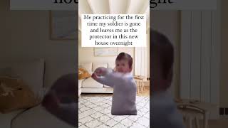 Who Protects The House When The Service Member Leaves Military Spouse Karate Skills [upl. by Scrivings309]