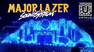 Major Lazer Soundsystem  UNTOLD 2022  Cluj  Romania [upl. by Anehs]