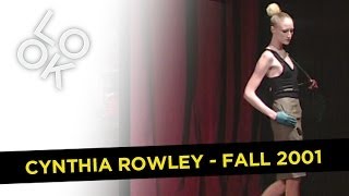 Fashion Flashback Cynthia Rowley Fall 2001 [upl. by Assiled]