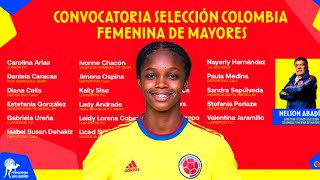 CONVOCATORIA de la selección femenina de COLOMBIA y ¿Dónde esta LINDA CAICEDO [upl. by Carmella]