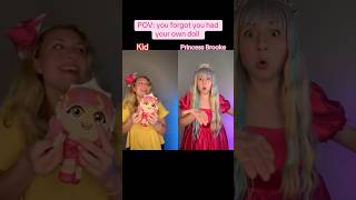 POV You forgot you had your own doll IB thejessicakaylee taste shorts skit [upl. by Curnin]