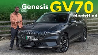 Genesis GV70 2023 driven review Posh or just overpriced   Electrifying [upl. by Ceciley]