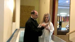 My Prissy girl gets baptized [upl. by Ahtar385]