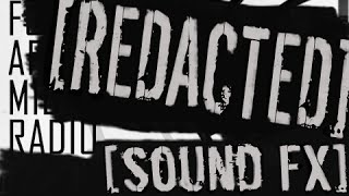 REDACTED Released SCP FAM Radio Sound Effect [upl. by Elletnuahs]