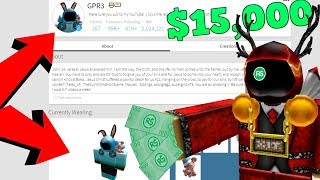 Selling my ROBLOX Account for 15000 Dollars [upl. by Olsen]