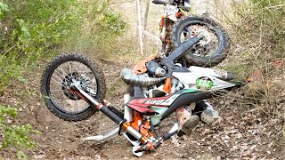 Slippery CARNAGE at Bassella Race 1 2023 with 1200 ENDURO Riders 🥶 by Jaume Soler [upl. by Huldah]