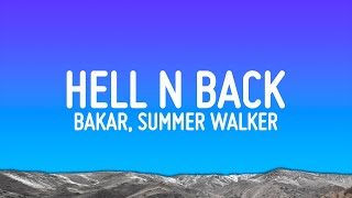 Bakar  Hell N Back Lyrics ft Summer Walker [upl. by O'Neill]