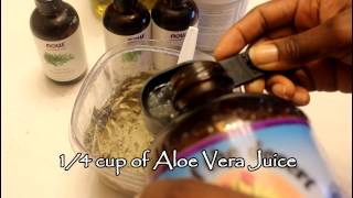 How to make Bentonite Clay Hair Mask [upl. by Bibah]