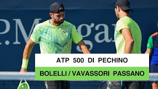 ATP 500 di Pechino Simone Bolelli e Andrea Vavassori vincono all’esordio sconfitti ZhouWang [upl. by Eltsyek]