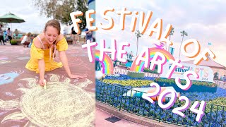 epcot festival of the arts 2024 [upl. by Oisor]