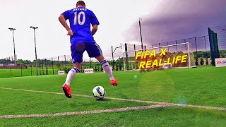 Insane FIFA 15 Skill Moves amp Tricks in REALLIFE PART 2 [upl. by Enilatan]