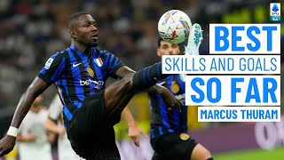 BEST Skills and Goals SO FAR  Marcus THURAM  Serie A 202425 [upl. by Ailey]