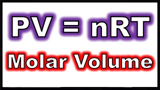 Applications of the Ideal Gas Law Molar Volume [upl. by Brewster61]