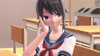 Notice Me Senpai MMD Yandere Simulator [upl. by Bowe]