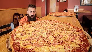 The Biggest Pizza Challenge Ive Ever Seen  Trip To Buffalo Pt2 [upl. by Petronille751]