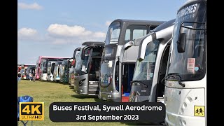 Buses Festival at Sywell Aerodrome 03092023 [upl. by Thordia]