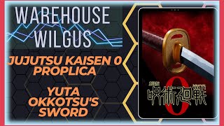 Exclusive Jujutsu Kaisen 0 Proplica Yuta Okkotsus Sword English Unboxing 呪術廻戦 TAMASHII NATIONS [upl. by Alleoj]