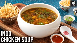 Indian Style Chicken Soup  How to Make Chicken Soup  Chicken Recipe By Chef Prateek Dhawan  food [upl. by Nnovahs]