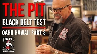 The Pit Online Dojo 2015 Hawaii Black Belt Test Part 3 [upl. by Elleivad]