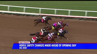 Horse Safety Changes Made Ahead Of Opening Day [upl. by Lerred514]