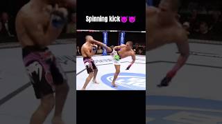 SPINNING WHEEL KICK ONE OF THE DEADLIEST KICK KNOCKOUT KICKS martialarts combatsport fit [upl. by Akerley897]