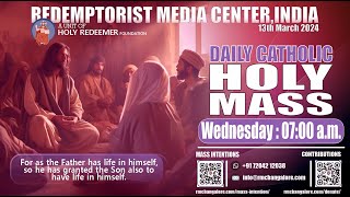 Catholic Holy Mass  13th March 2024 Wednesday [upl. by Dumah]