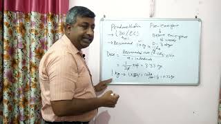 Calculation of Pendimethalin Herbicide [upl. by Adalia]