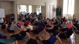 Lezione di Rita Valbonesi allInternational Pilates convention [upl. by Llertnauq]