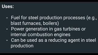 coke oven gasbs chemistry 4th semester [upl. by Relyat407]