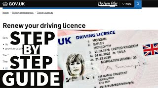 How To Renew Your Driving Licence 2024  DVLA 🚗💳 [upl. by Odnomor]