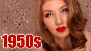 Historically Accurate 1950s Makeup Tutorial [upl. by Hijoung443]