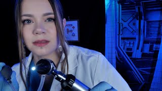 ASMR Hospital CLOGGING Your Ears  Ear Exam amp Reverse Cleaning  Test Subject 182B [upl. by Lesya20]